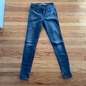 Levi’s 710 Super Skinny Tall Stretch Jeans size 27 Low Rise